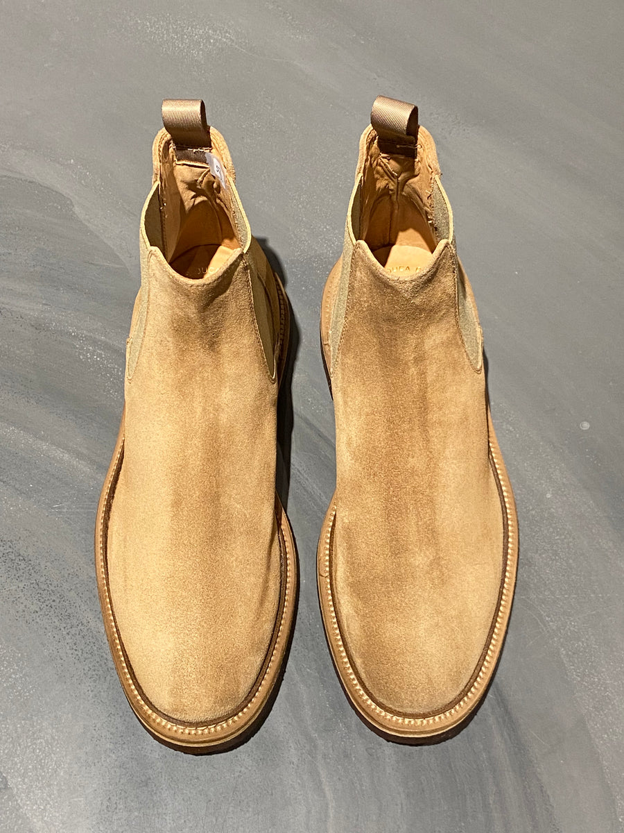 OFFICINE CREATIVE HOPKINS CREPE/121 CHELSEA BOOT SUEDE BROWN