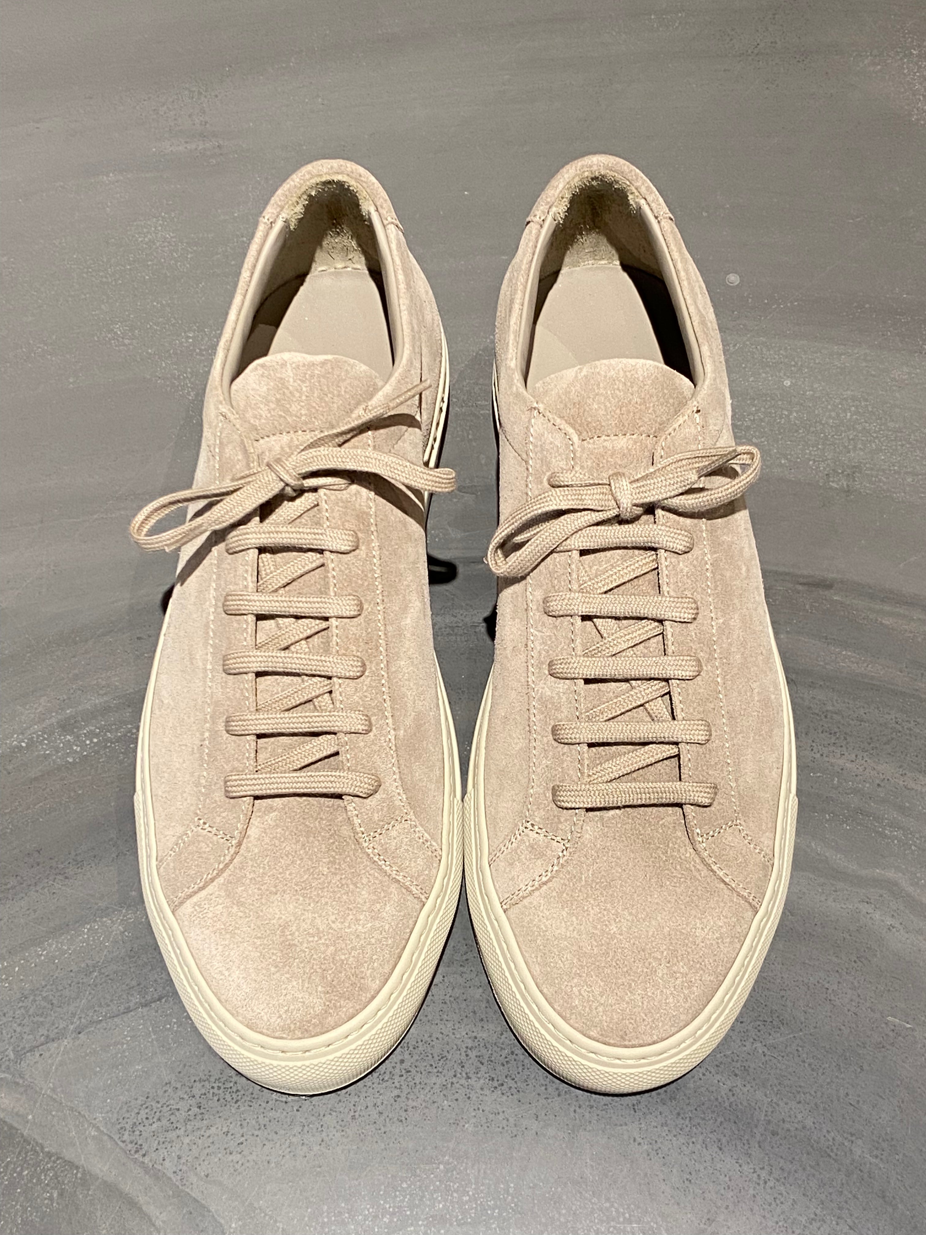 COMMON PROJECTS 2431 ACHILLES SUEDE TAUPE Daniele Dentici Men