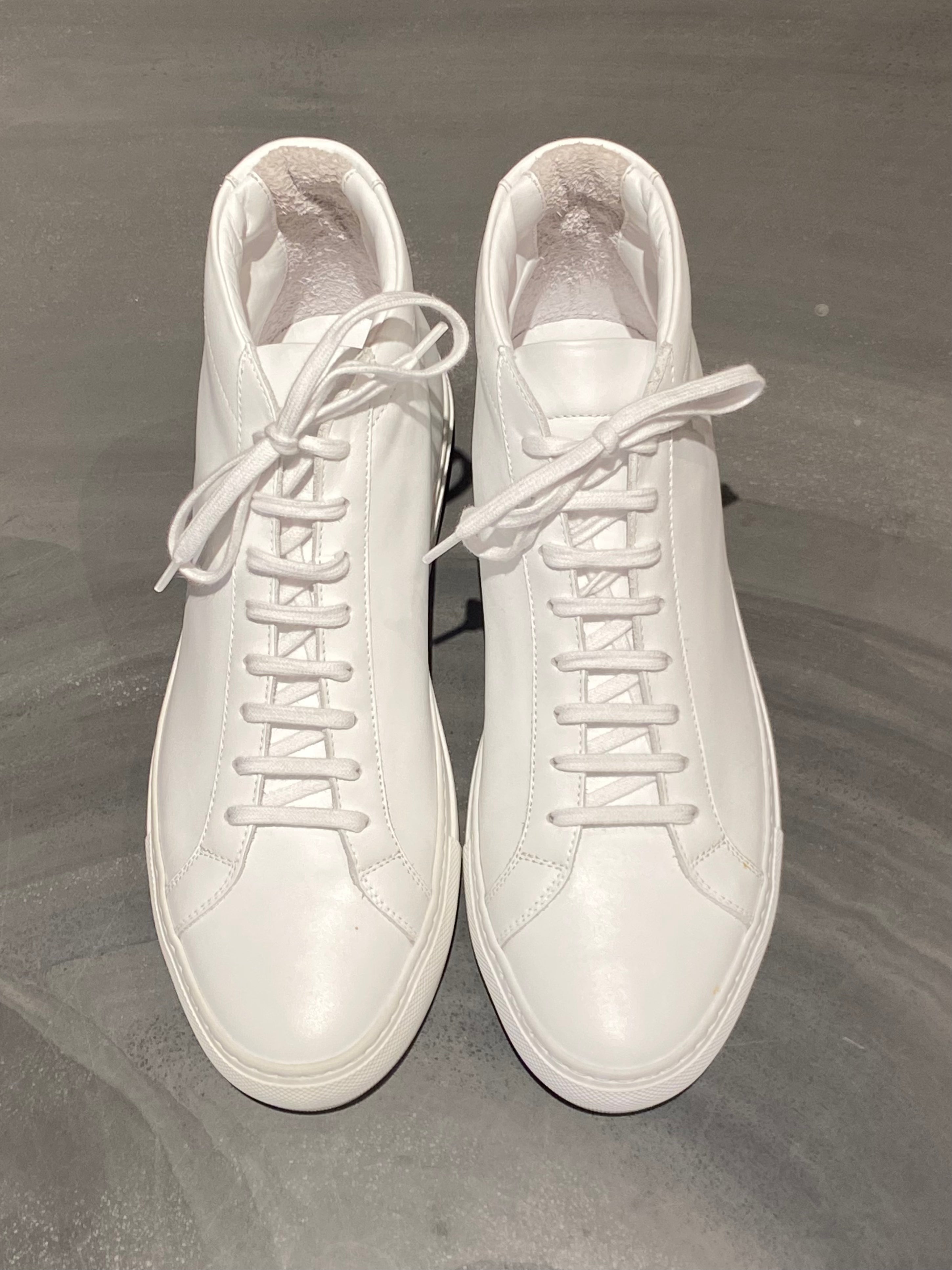 COMMON PROJECTS ACHILLES MID 1529 WHITE SNEAKERS Daniele Dentici Men