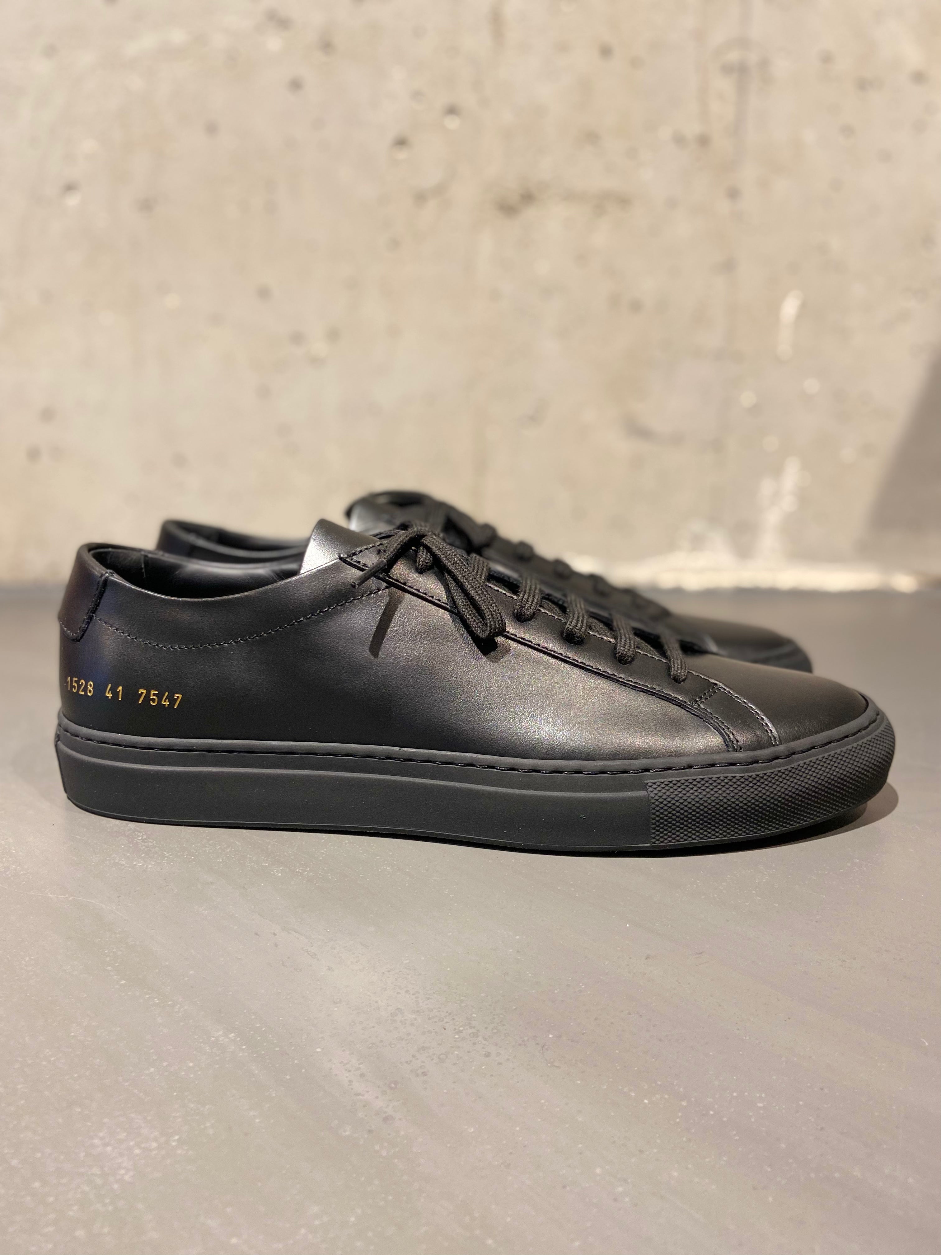 COMMON PROJECTS 1528 ORIGINAL ACHILLES LOW BLACK – Daniele Dentici Men