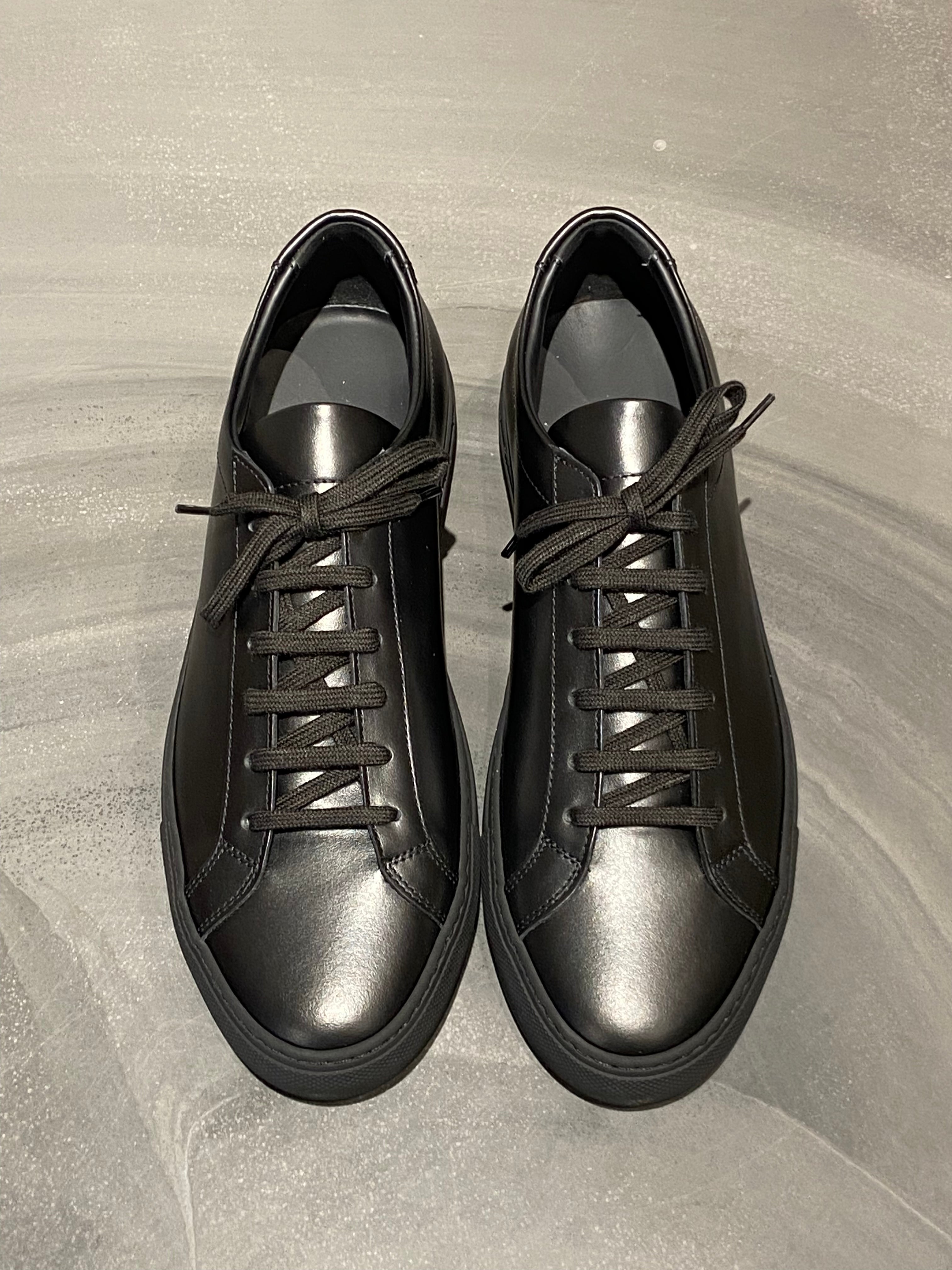 COMMON PROJECTS 1528 ORIGINAL ACHILLES LOW BLACK – Daniele Dentici Men