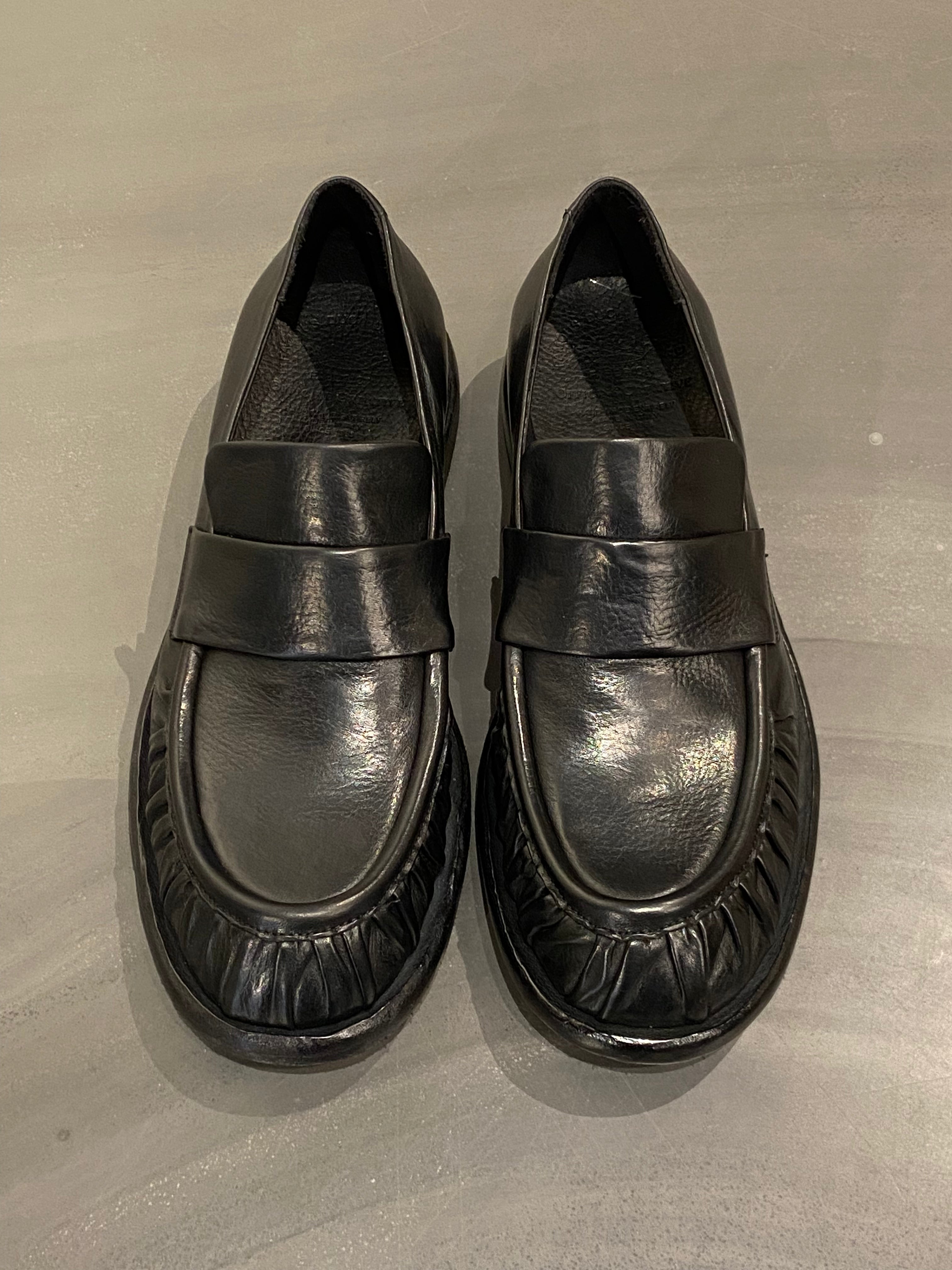OFFICINE CREATIVE RUGGED/004 LOAFER BLACK – Daniele Dentici Men