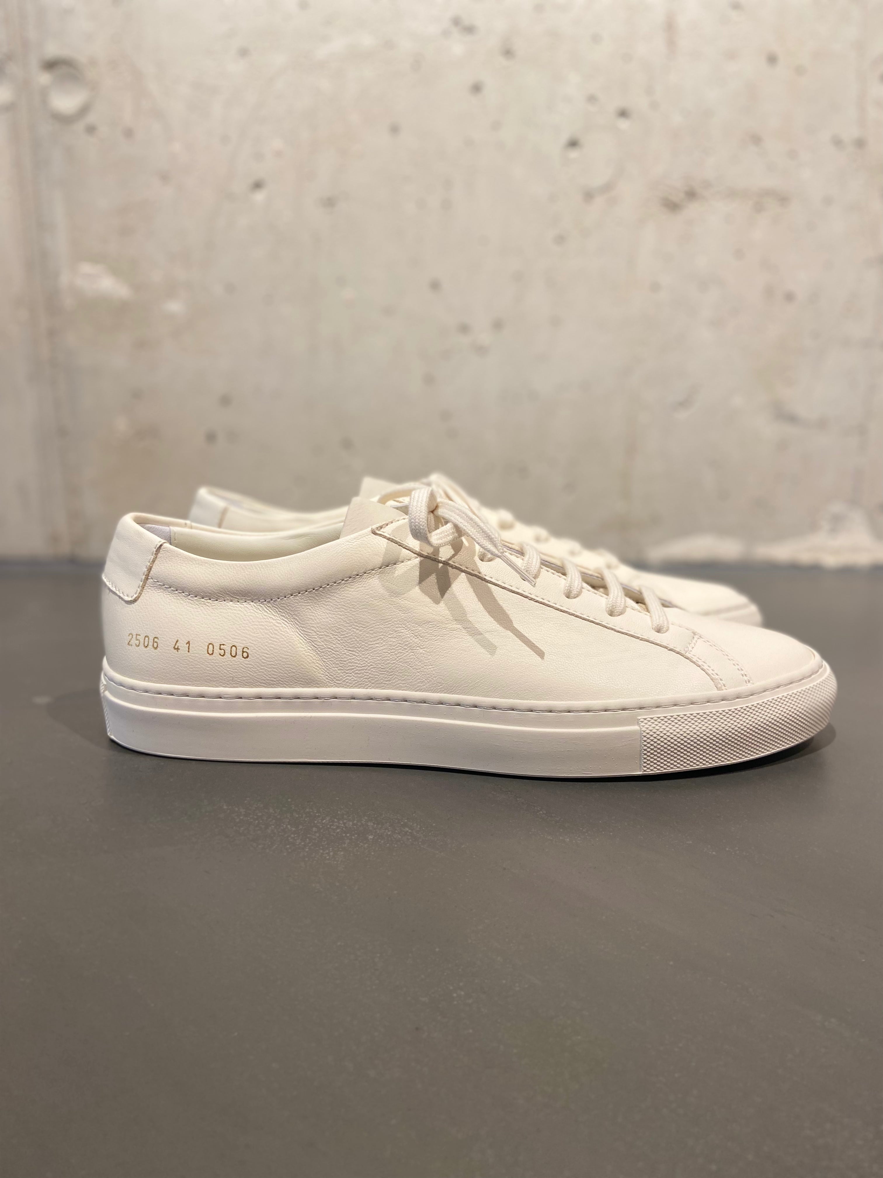 COMMON PROJECTS 2506 ACHILLES LOW PREMIUM WHITE – Daniele Dentici Men COMMON PROJECTS 2506 ACHILLES LOW PREMIUM WHITE – Daniele Dentici Men