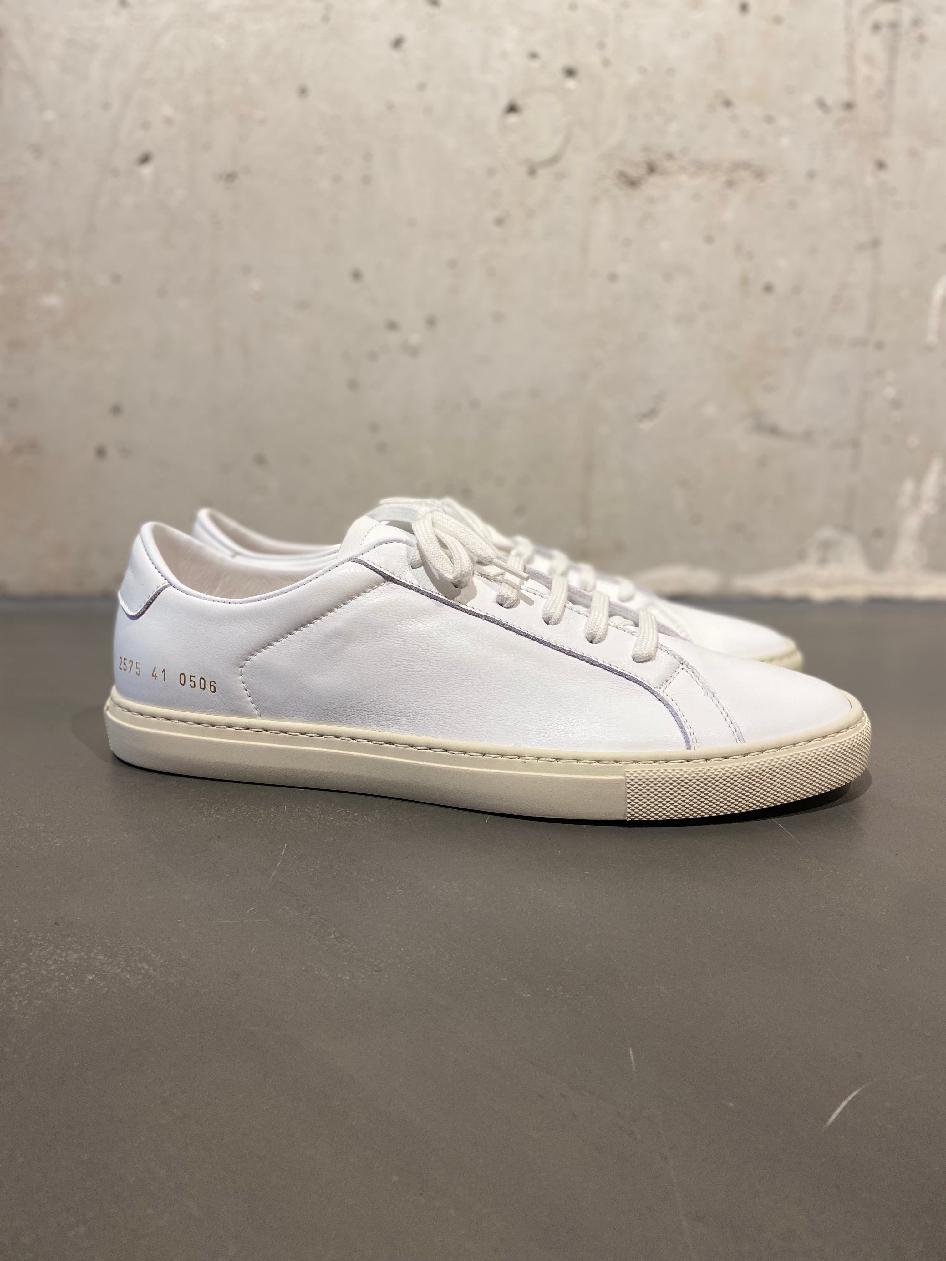 COMMON PROJECTS 2575 ACHILLES LOW PREMIUM WHITE – Daniele Dentici Men
