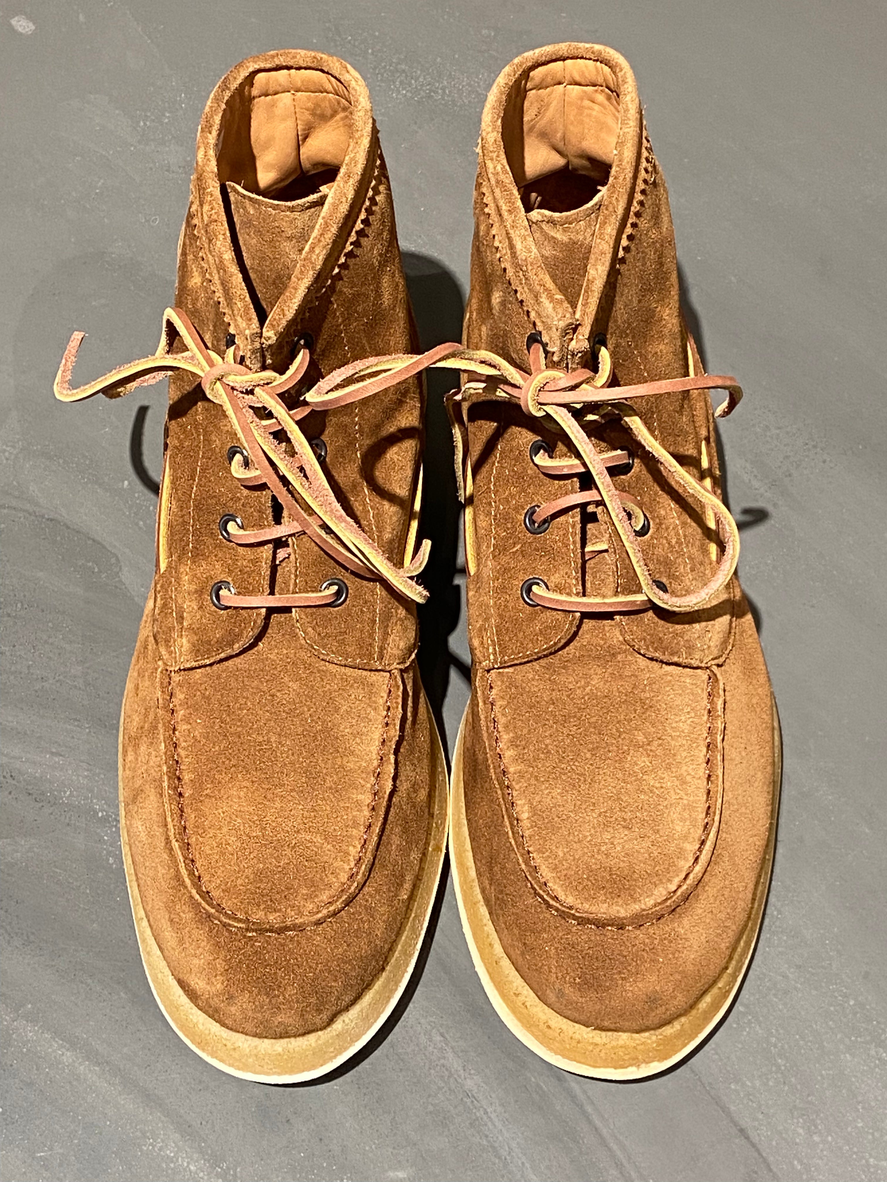 Alexander HOTTO MOUNTAIN BOOT SUEDE TAN – Daniele Dentici Men