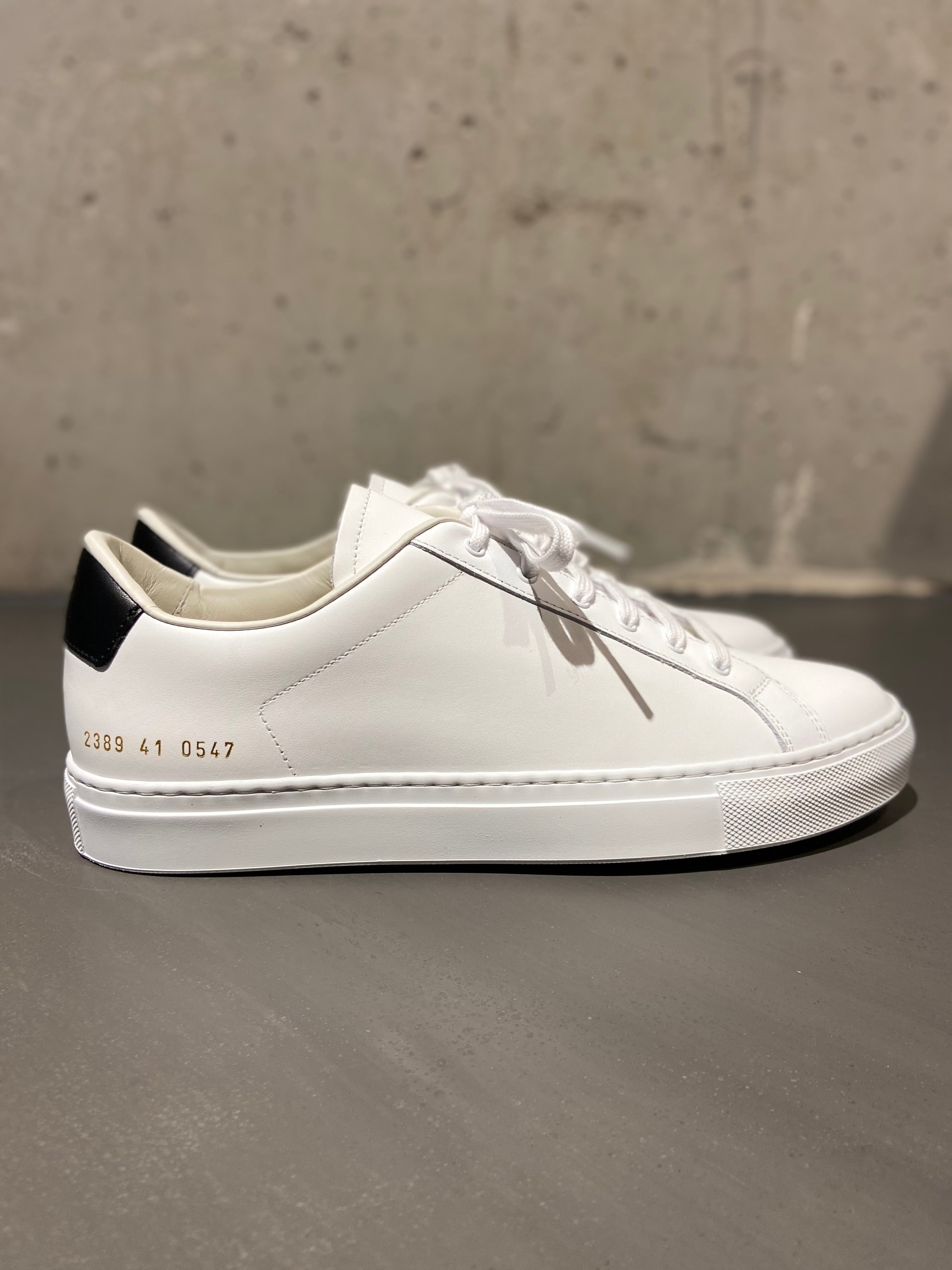 COMMON PROJECTS 2389 RETRO CLASSIC WHITE/BLACK – Daniele Dentici Men COMMON PROJECTS 2389 RETRO CLASSIC WHITE/BLACK – Daniele Dentici Men